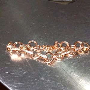 Diamond/gold bracelet